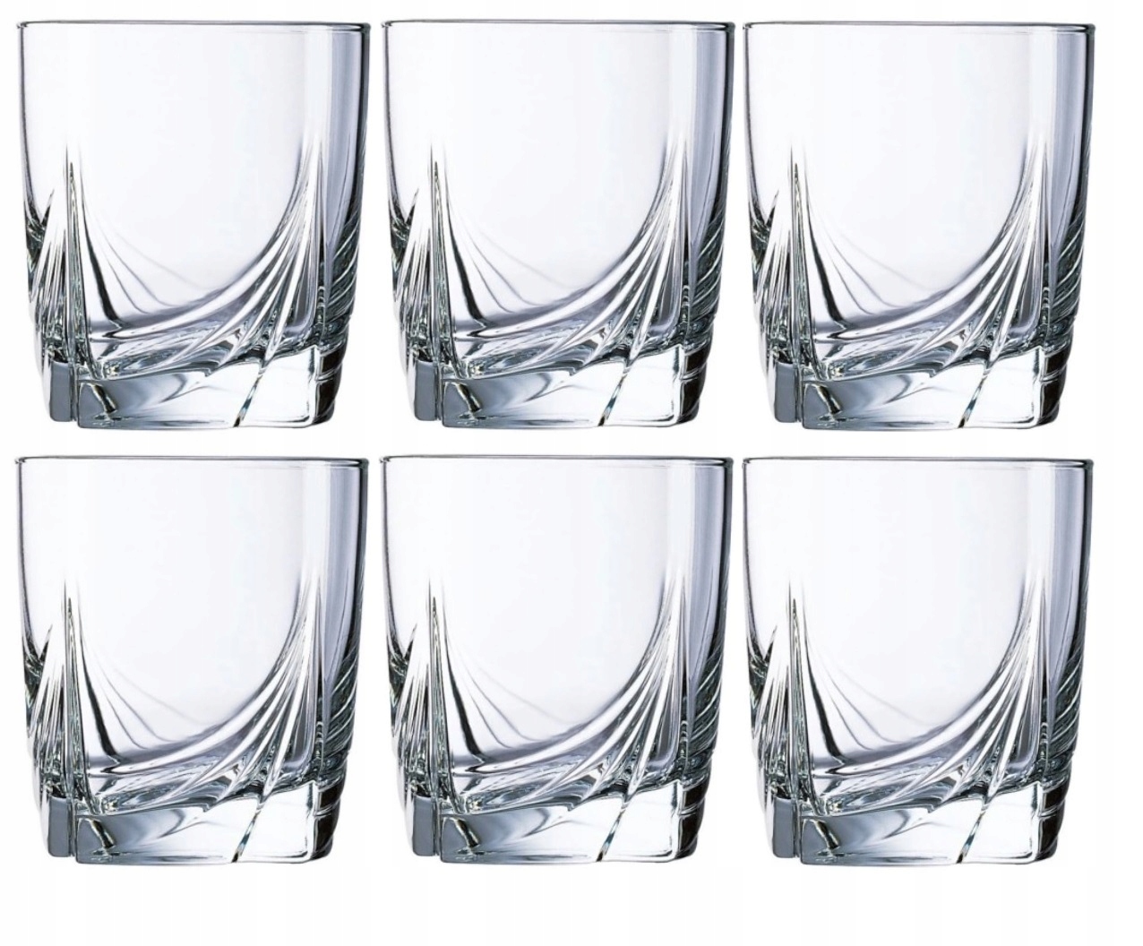 

Luminarc Ascot 6 Szklanek Niskich Do Wshiky 300ML