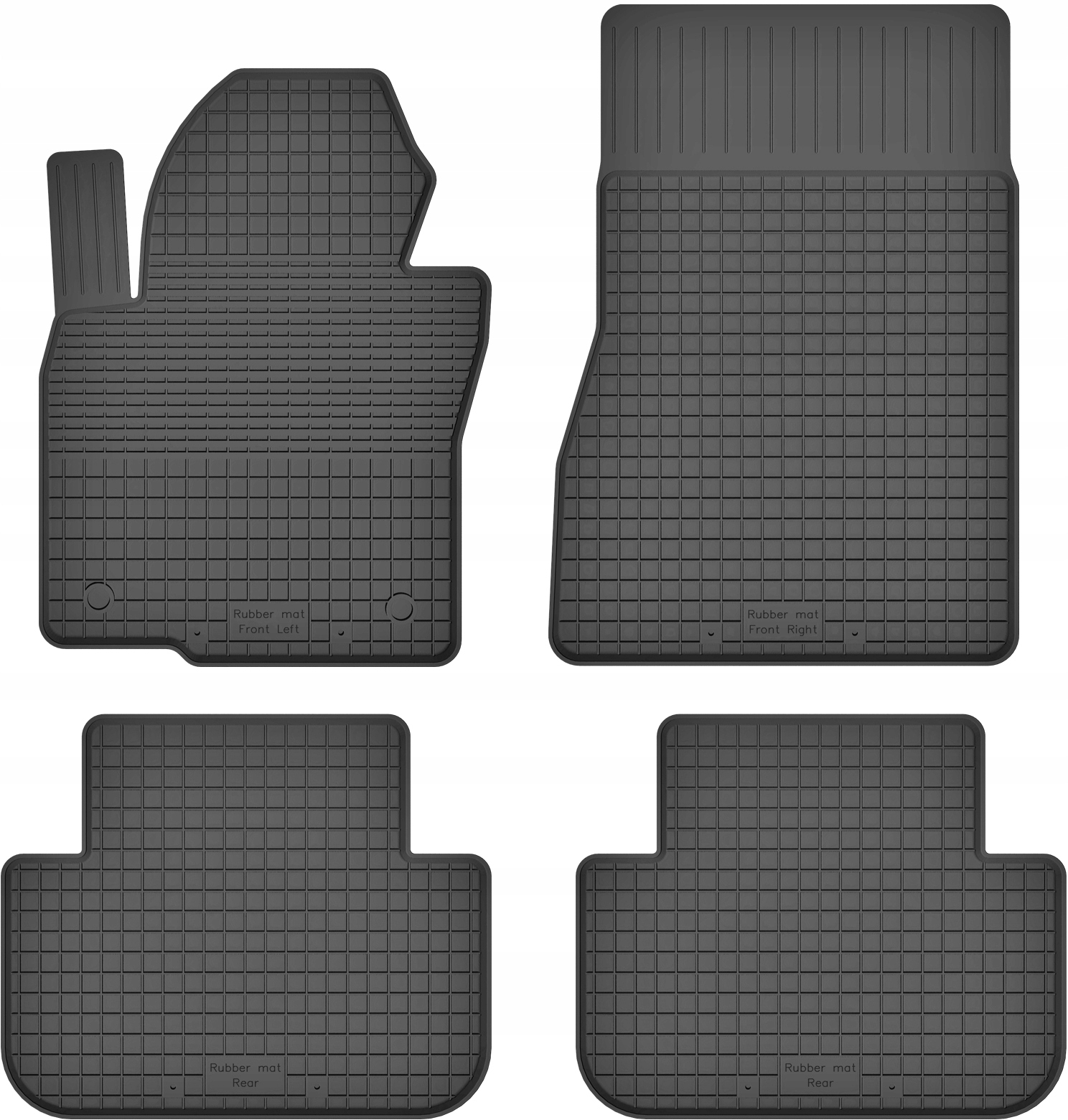 

Dywaniki gumowe korytkowe do Bmw X5 E70 (06-13)
