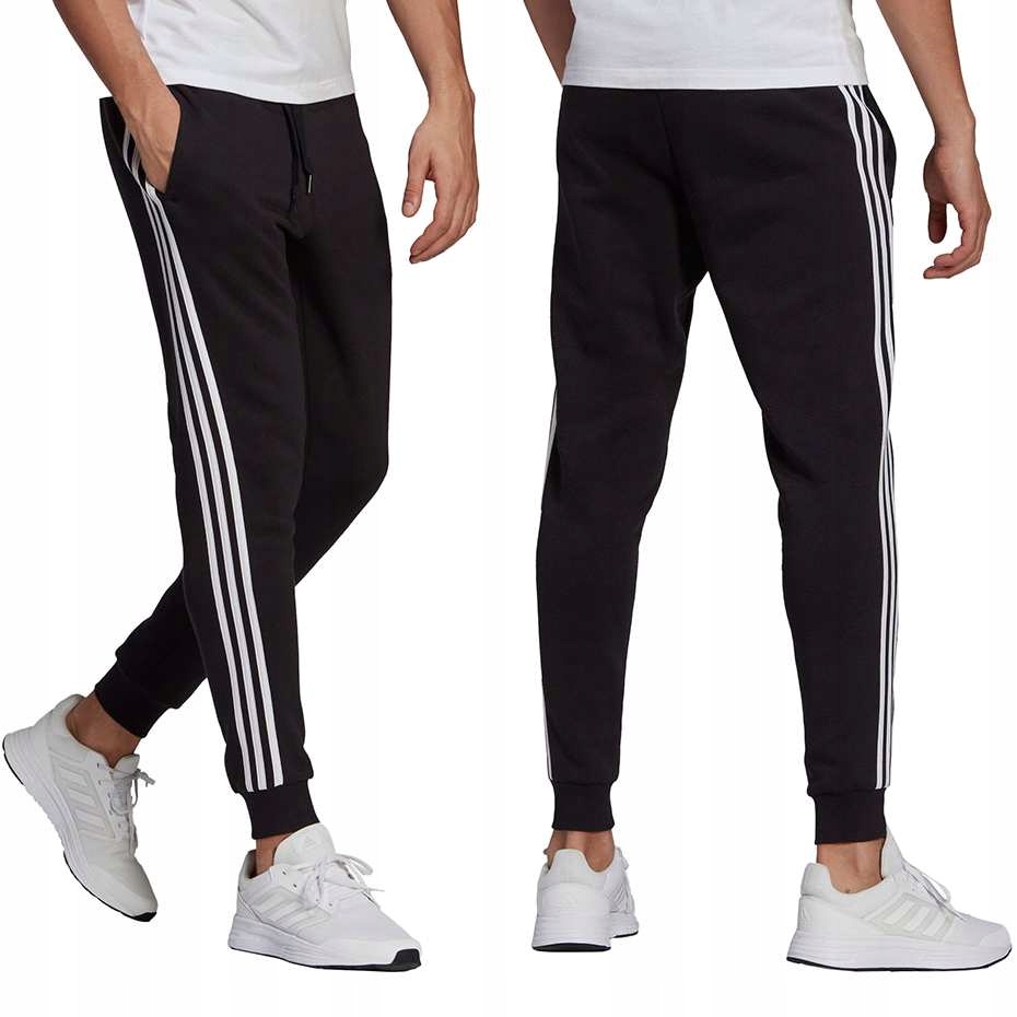 

Spodnie dresowe Adidas męskie bawełniane dresy-M