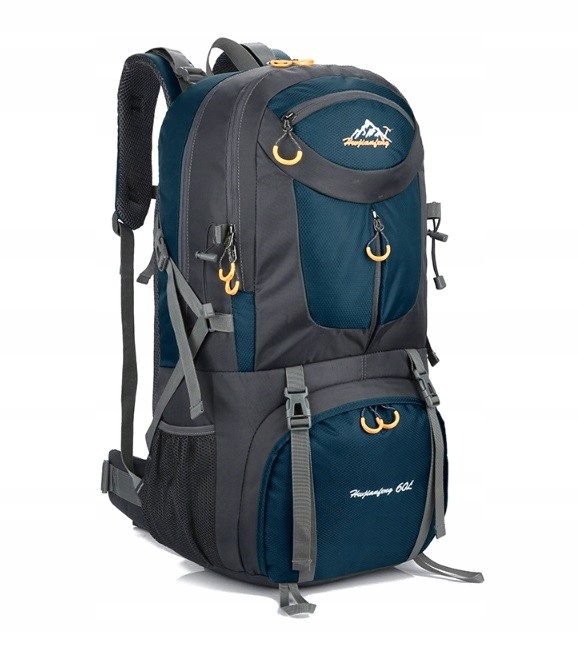 SPORTOWY PLECAK TURYSTYCZNY SURVIVAL 50L NIEBIESKI