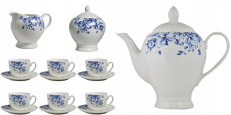 

Zestaw serwis Kawowy 15el Fiore 6 osób