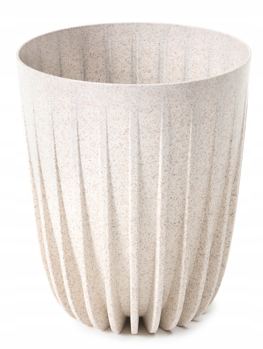 

Doniczka Osłonka Mira Eco Wood 145 Biały wkład