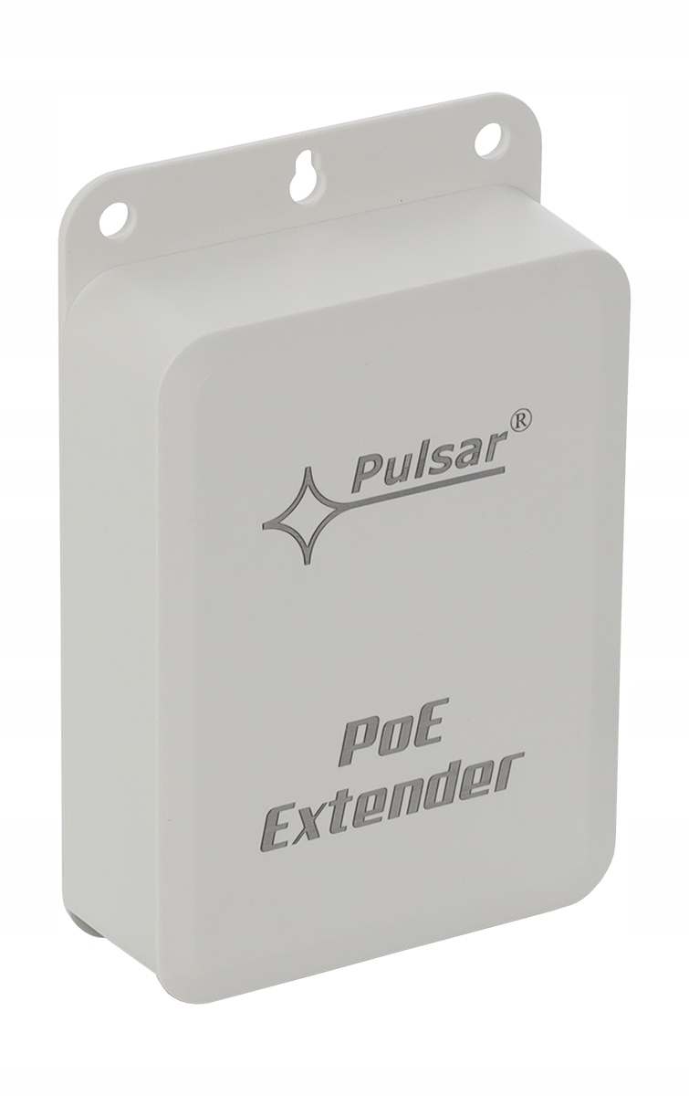 Zewnętrzny extender PoE Pulsar EXT-POEG4DIN 1x PoE In, 4x PoE Out, Gigabit