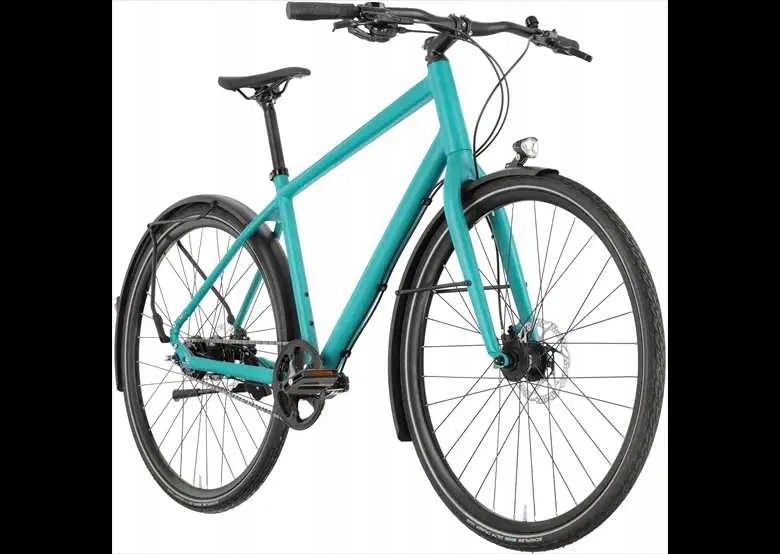 Rower miejski męski Vortrieb 1.2 Alfine 8 r. M turkusowy