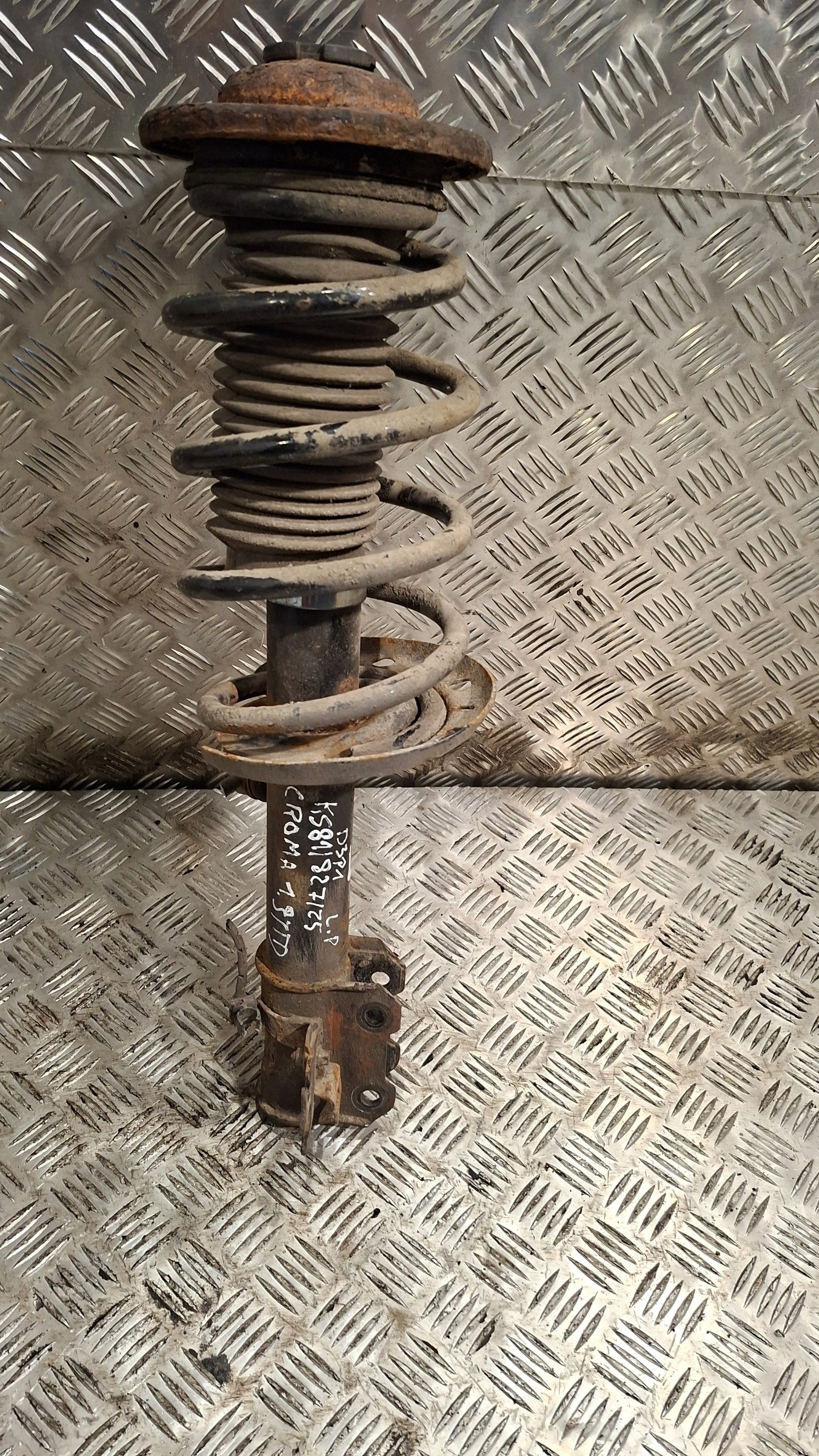 shock absorber spring left front FIAT CROMA 1.9JTD