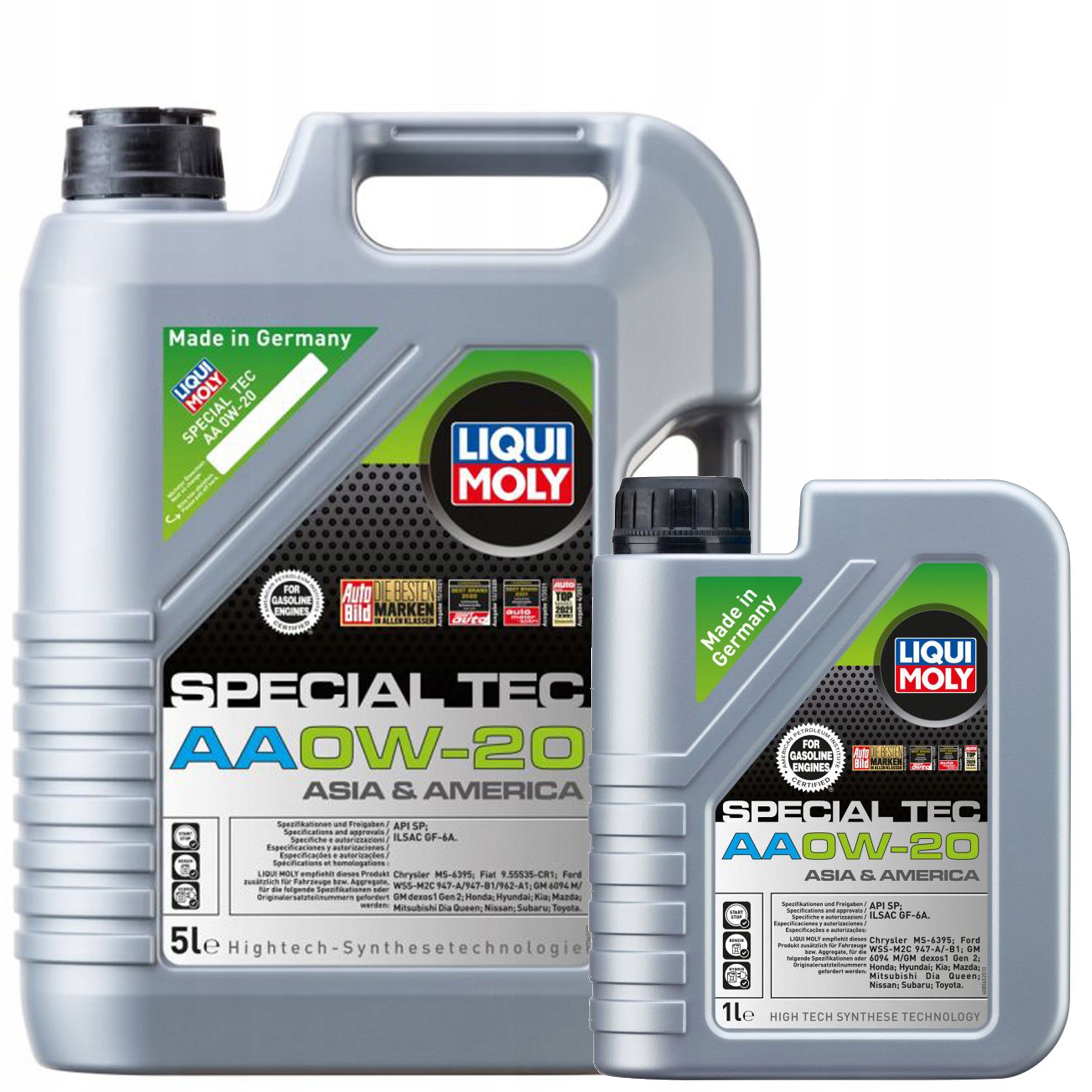 Olej Liqui Moly LM6739 Silnikowy Spec TEC 0W-20 6l
