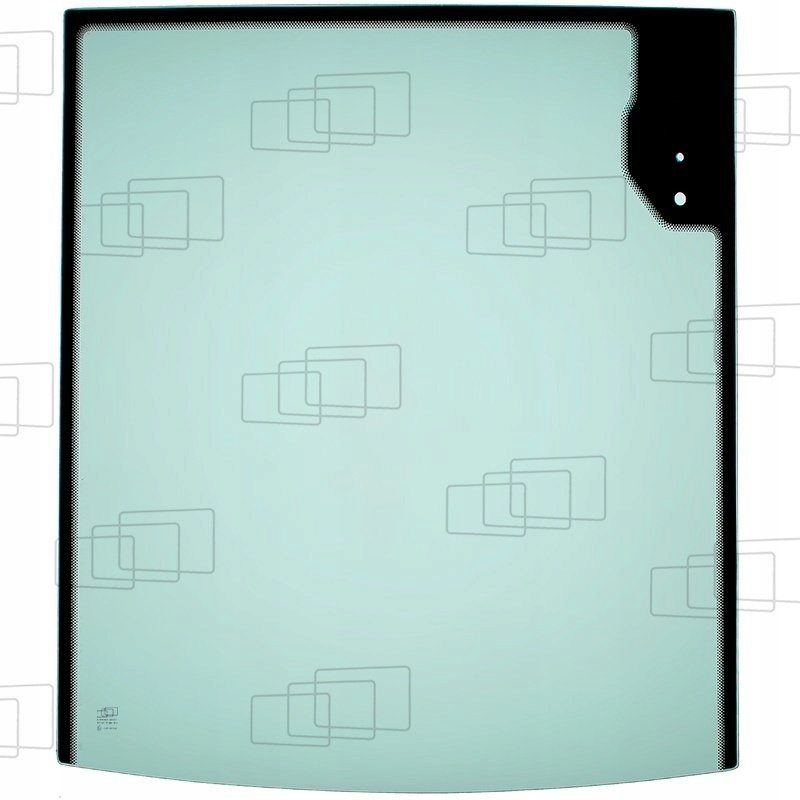 sklo Komatsu zadní horní zesílené 312605687