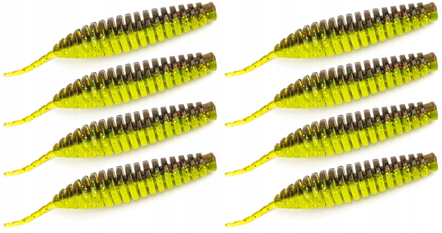 FishUp Tanta 2,5' 61mm Green Pumpkin Flo Chart.