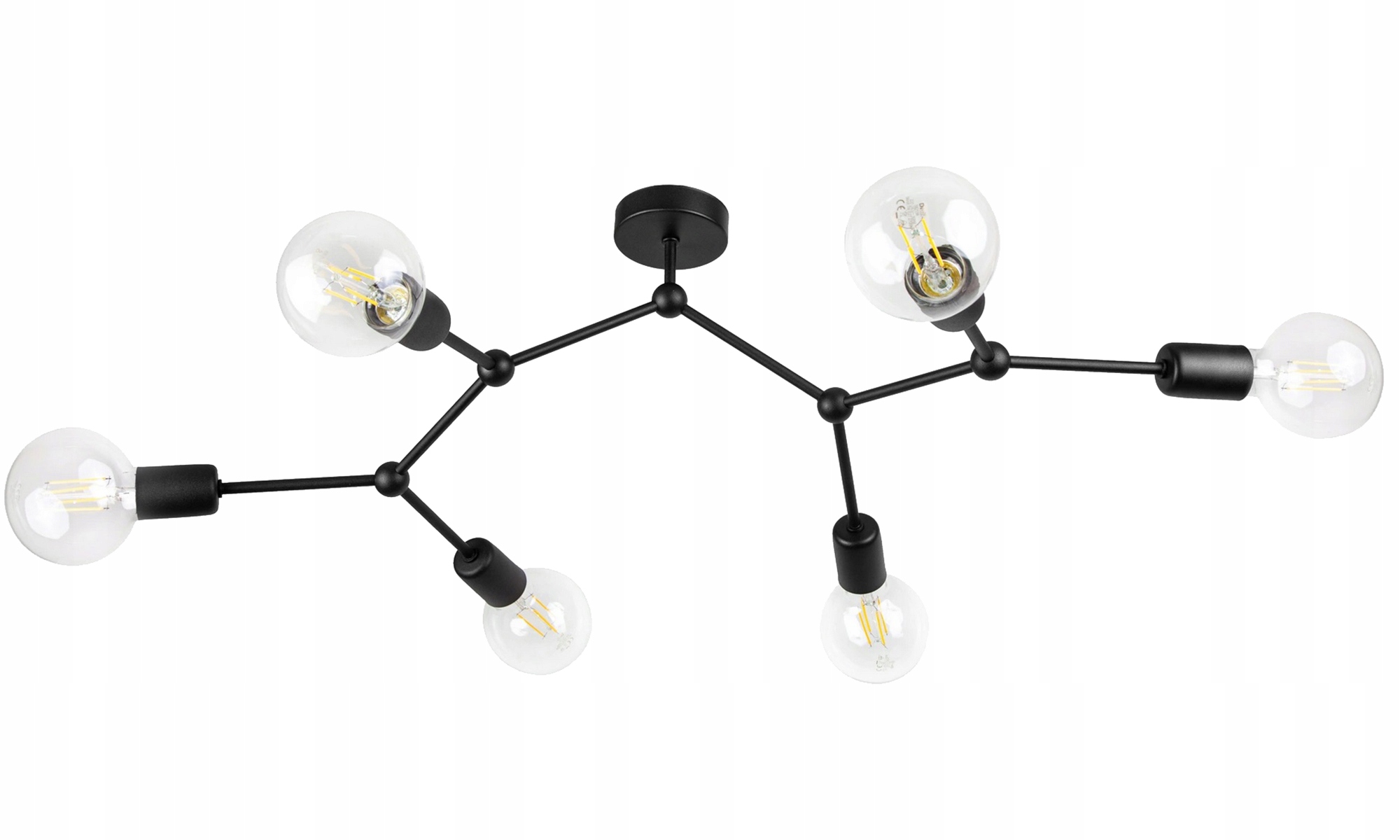 

Lampa Sufitowa Wisząca Nowoczesna Loft Edison Led