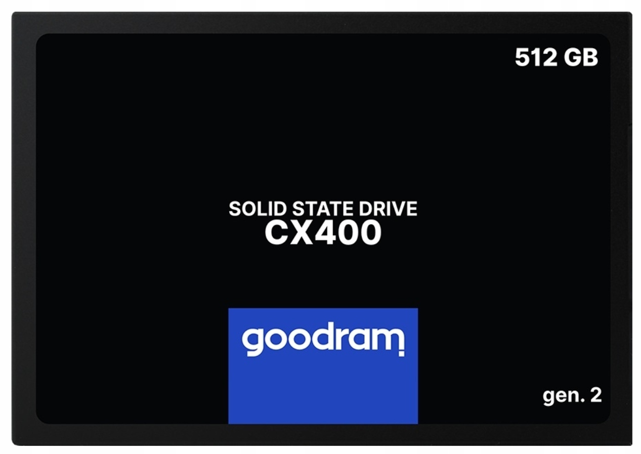 SSD disk CX400 512GB SATA3 550/490 MB/s GOODRAM POĽSKÝ PRODUCENT 36mc