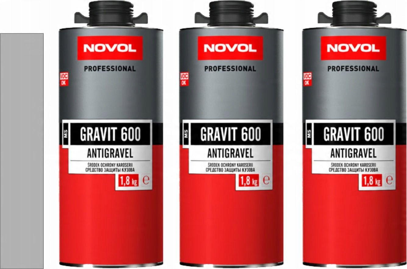 

3x Novol Gravit 600 Środek Ochrony Karoserii 1,8