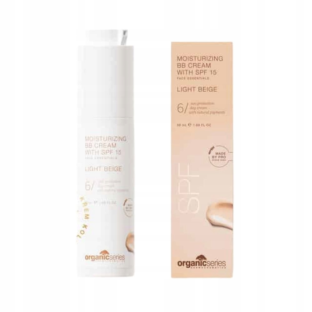 Krem Bb mineralny z biofermentem z bambusa SPF15 Moisturizing Bb Cream Orga