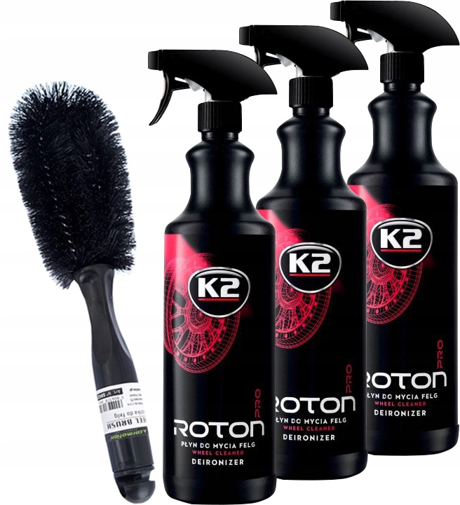 Комплект: 3X РОТОН для обода кривавий ефект + щітка