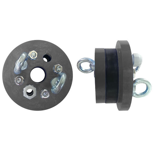 Studniční hlava 100/32 mm, pozinkovaný průchod