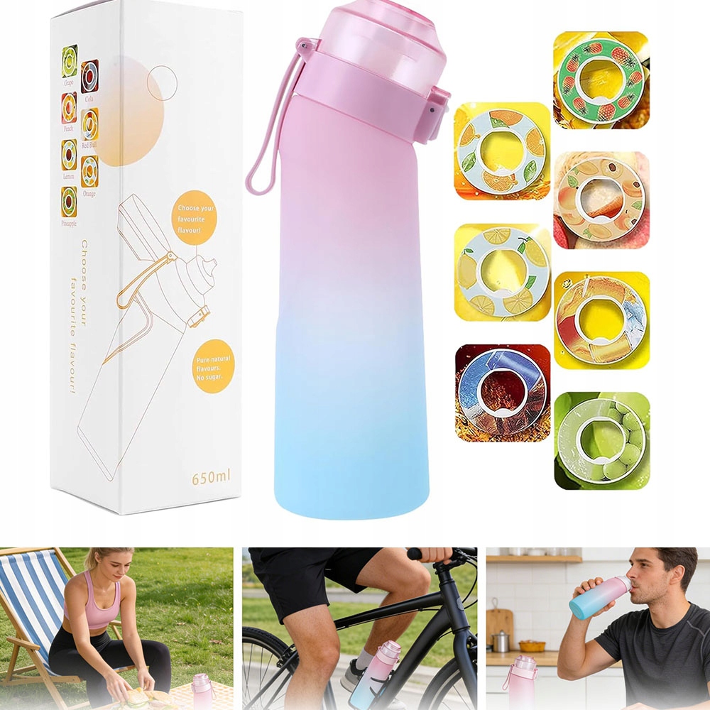 Láhev na vodu Vonný hrnek 650 ml Koření láhev na vodu 7 Ks