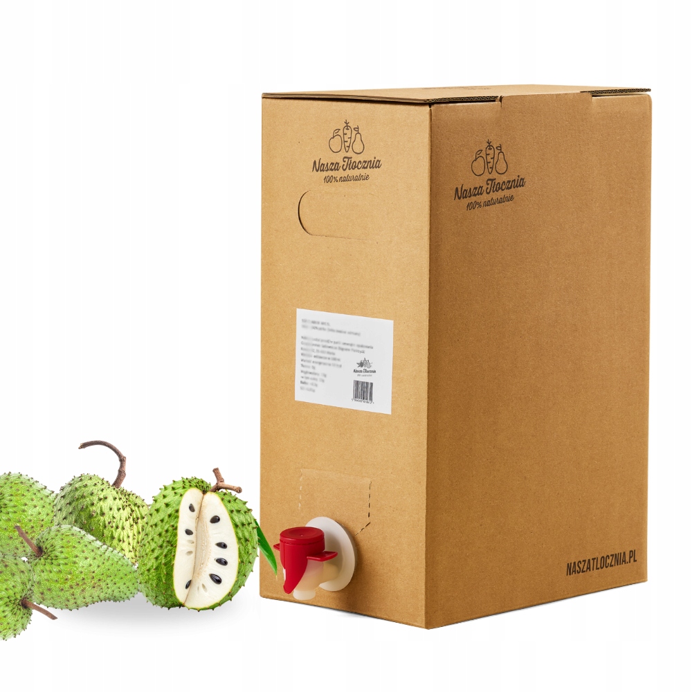 Pyré Graviola 100% Guanabana hustá pyré šťáva lisovaná Nfc 3 kg