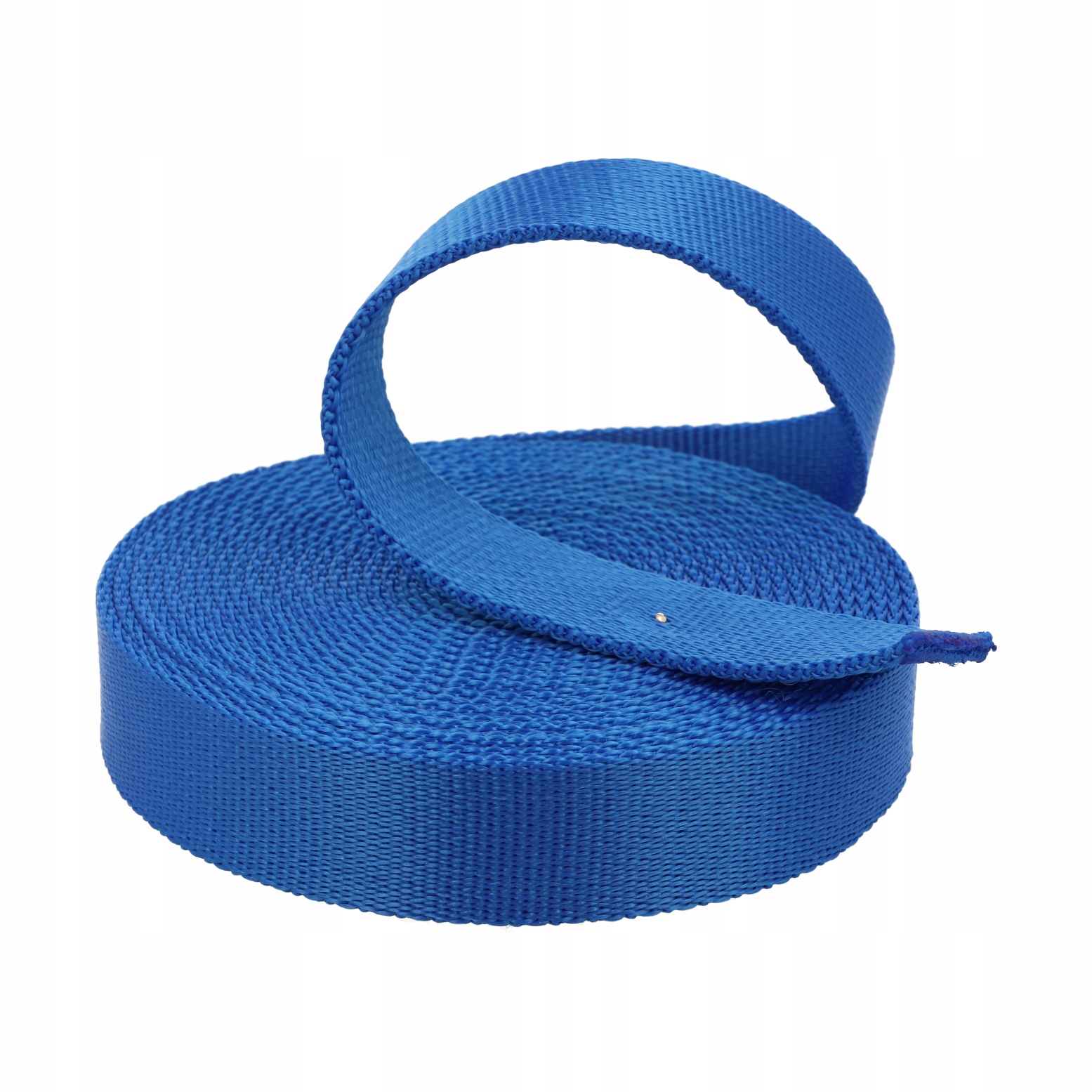 Popruh 20mm Hladká tloušťka 2mm Polypropylen 50 metrů Modrá