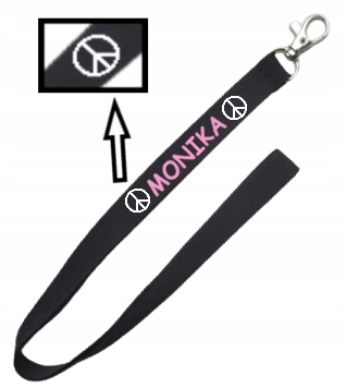 Smycz z nadrukiem - personalizacja