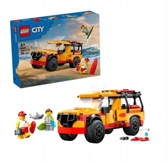 Lego(r) City 60453 Dodávka Plážových Záchranářů