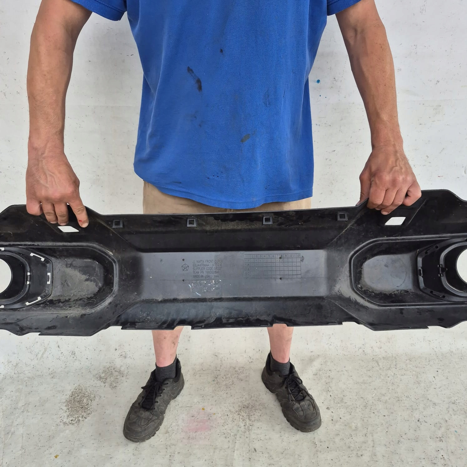 JEEP WRANGLER IV 4 17-> bumper front front