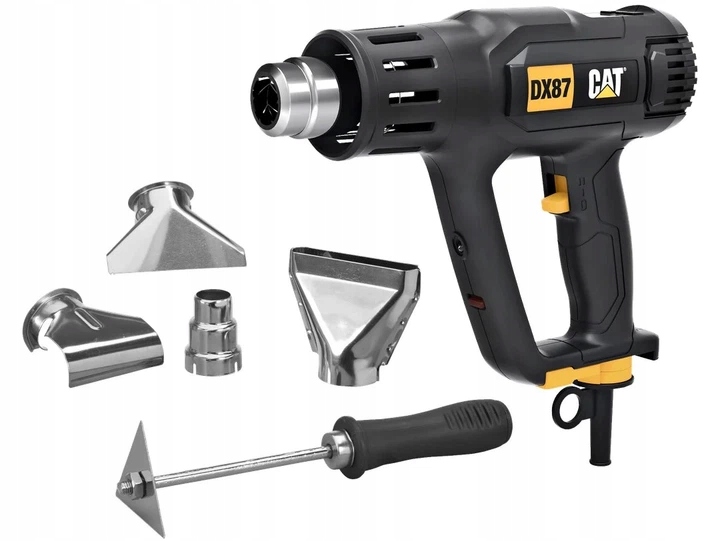 Horkovzdušná Pistole DX87 2000W S Regulací Teploty 50-600C Originál Cat