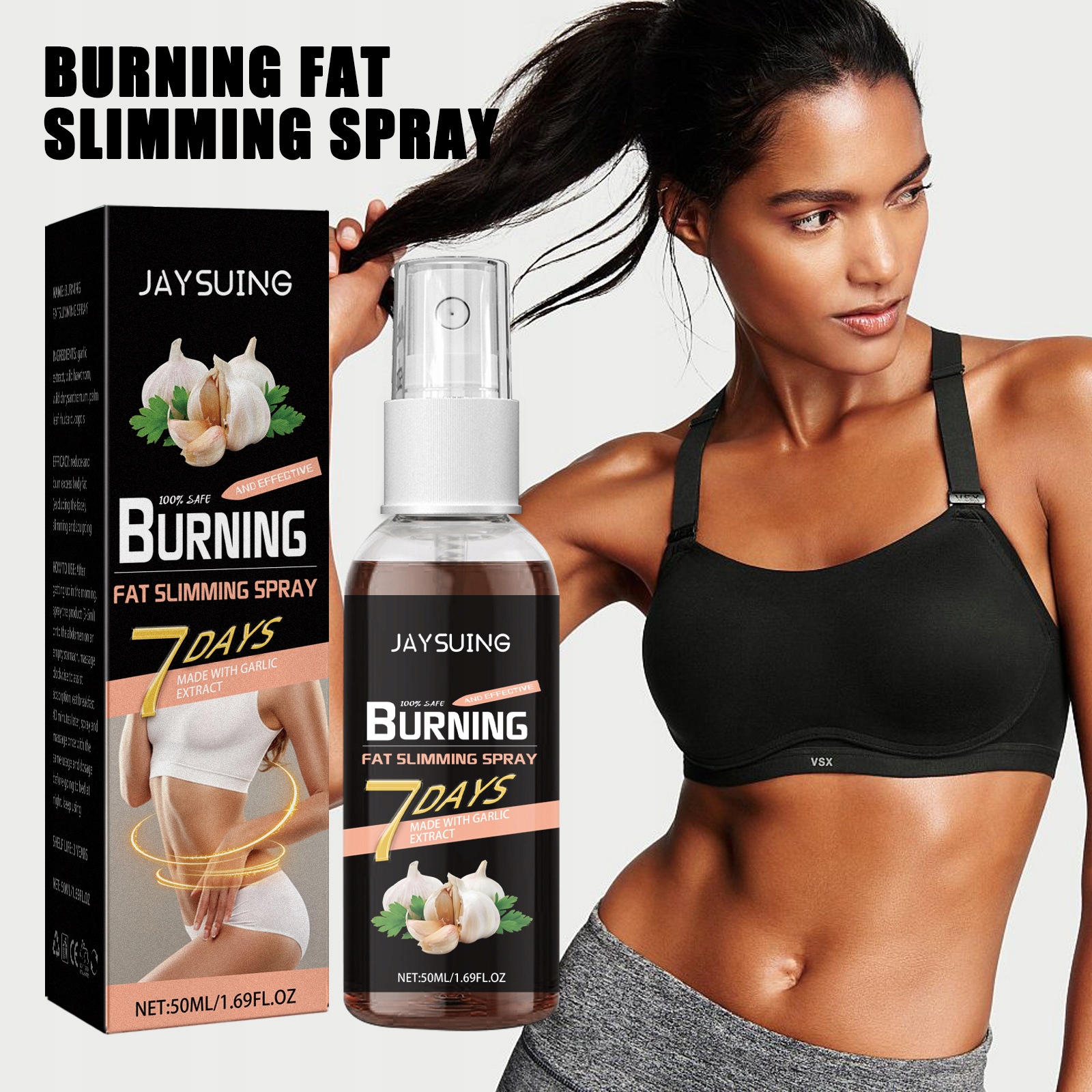 Odchudzanie Fat Burner Spray Brzuch Cellulit Marka inna marka