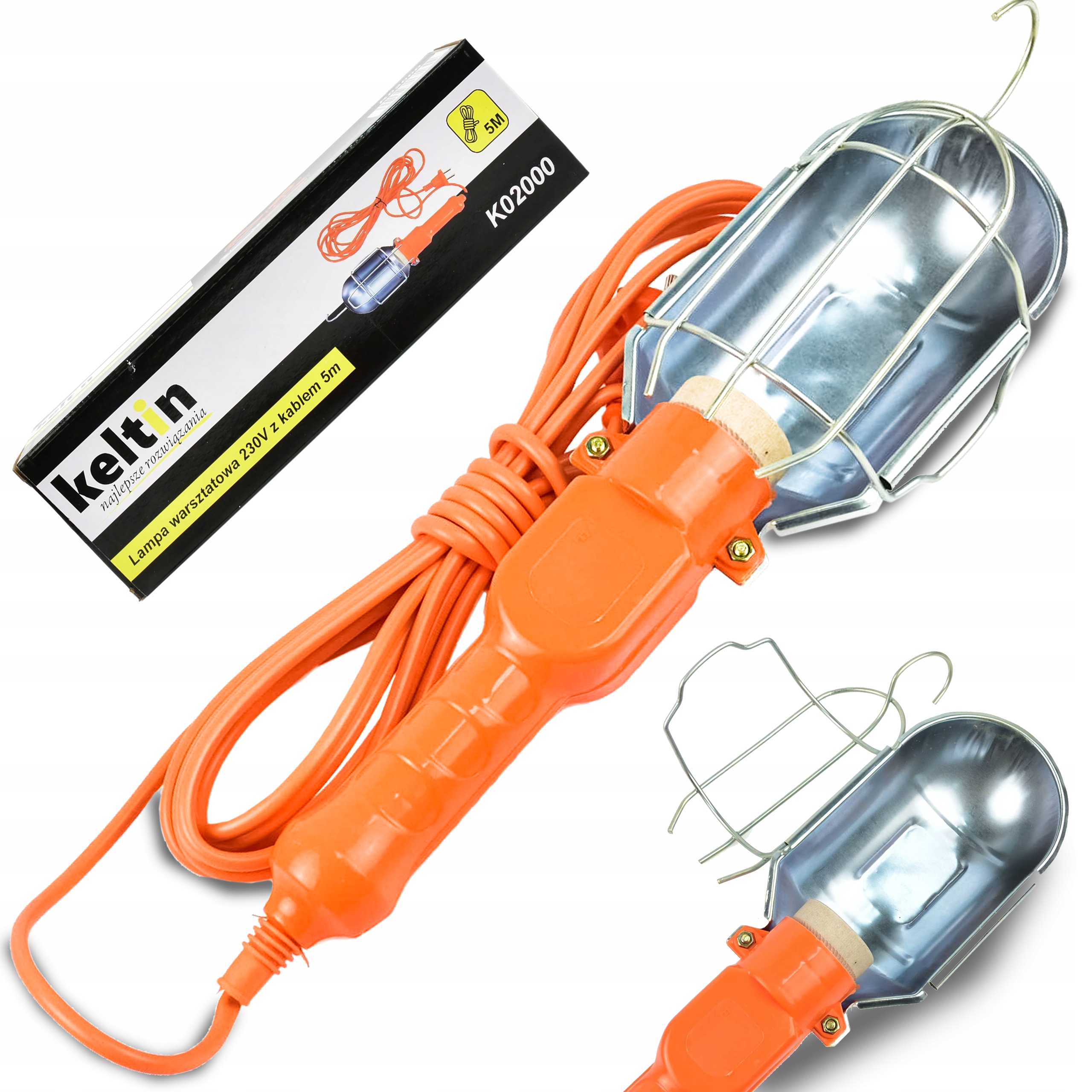 

Ketlin Uniwersalna Lampa Warsztatowa 230V E27 5M