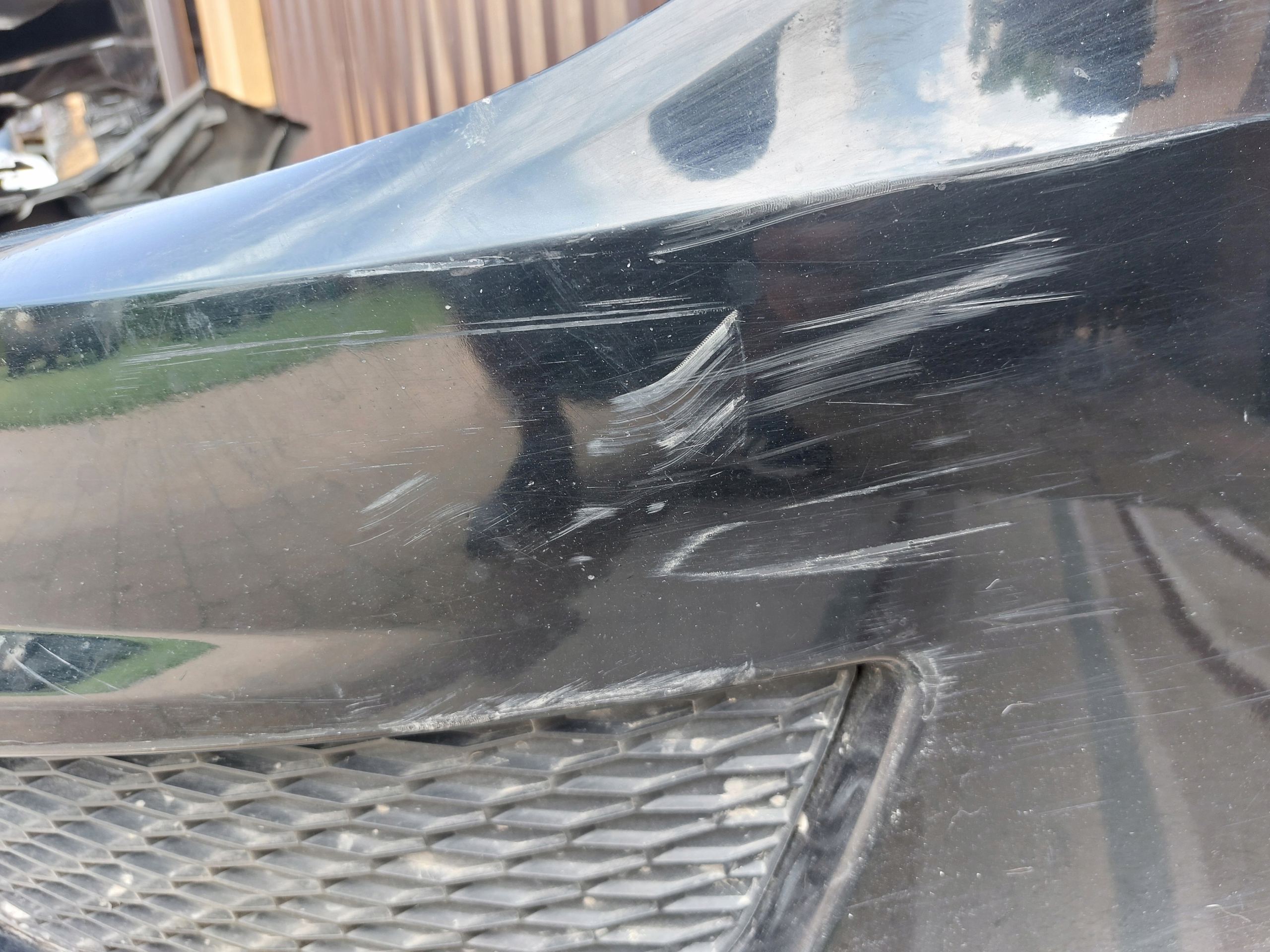 bumper front Seat Leon II lift 09-12 1P0807221M black