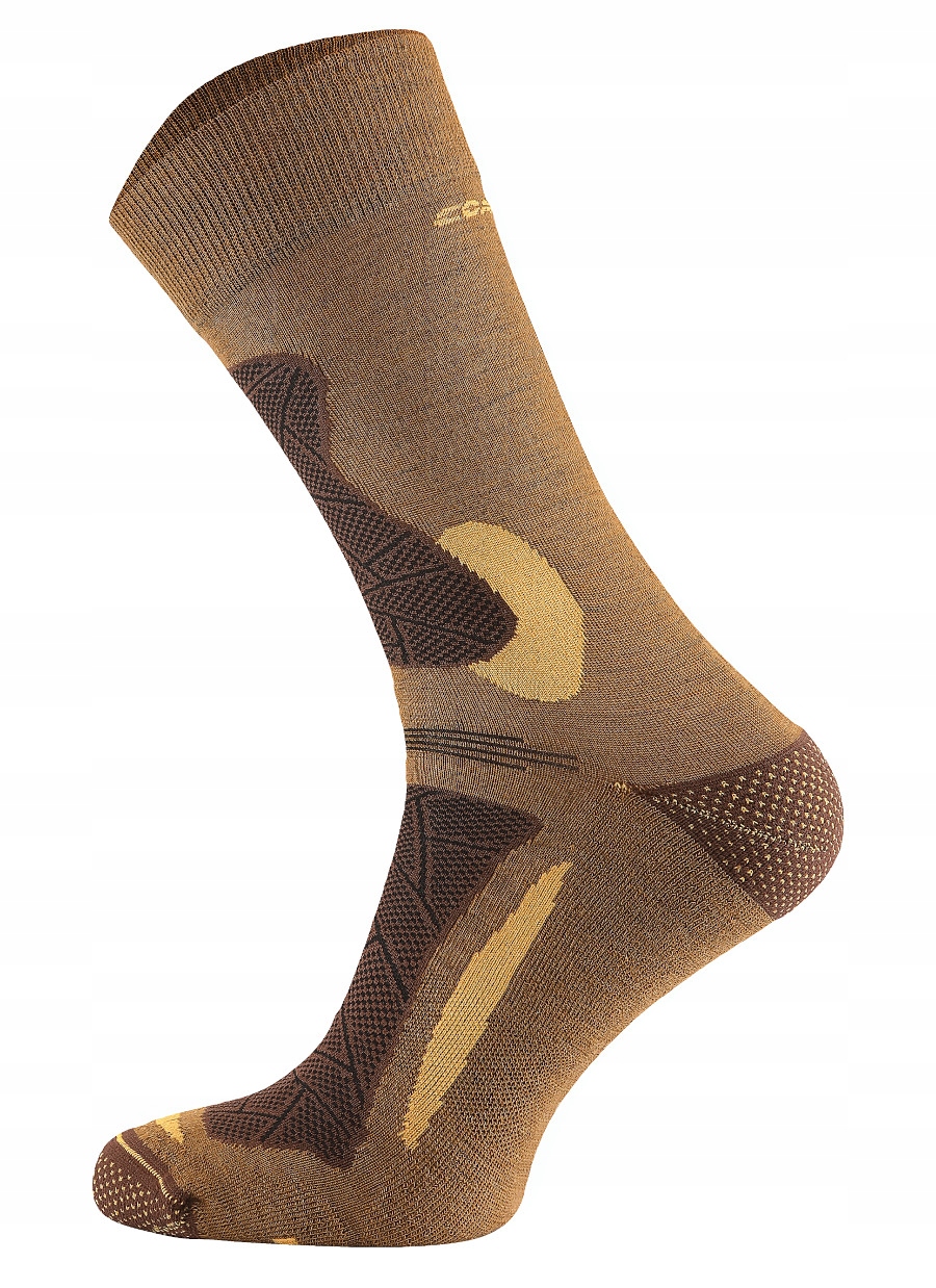 Skarpety Trekkingowe Ultra Light 70% wełny Merino TREUL04 43-46 carmel