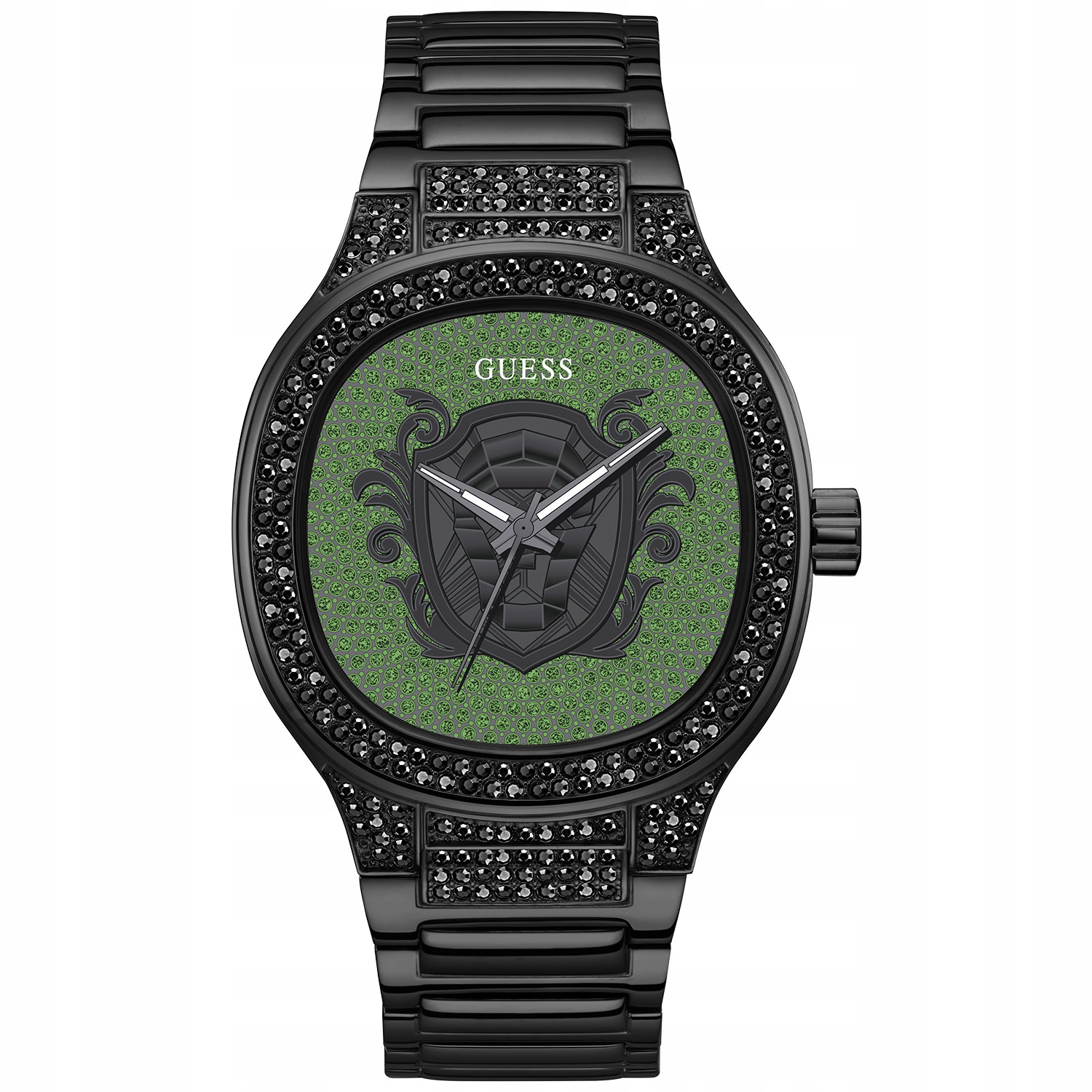 Pánské Hodinky Guess GW0565G2 černý náramek