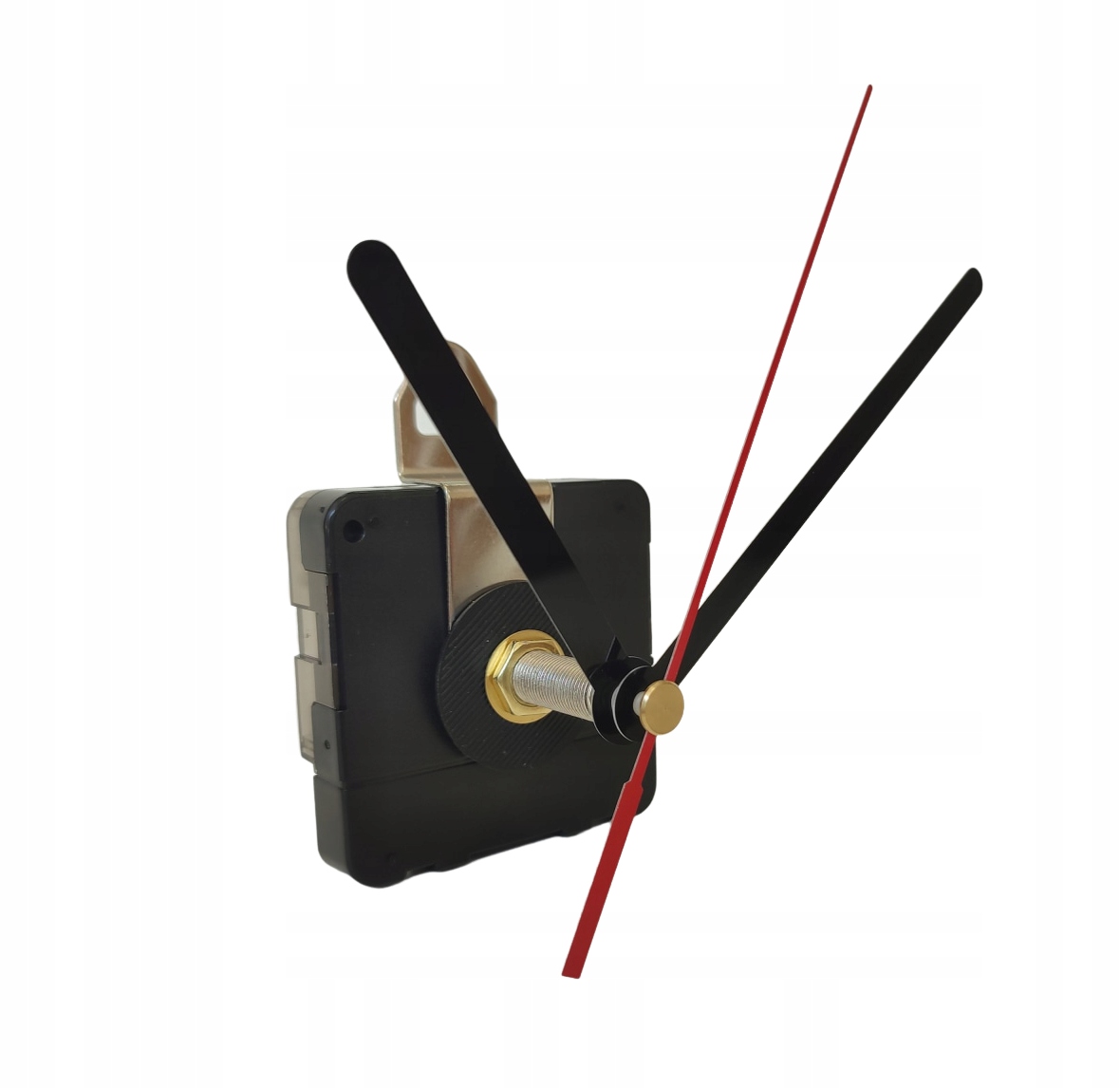 

Mechanizm zegara gwint 20mm bezgłośny wskazówki