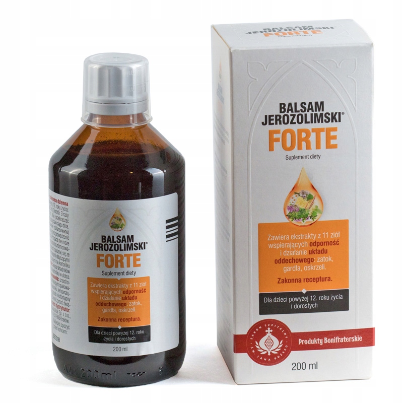 

Balsam Jerozolimski Forte Produkty Bonifraterskie