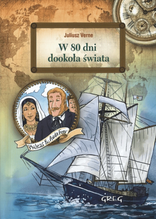 

W 80 dni dookoła świata z opracowaniem J. Verne