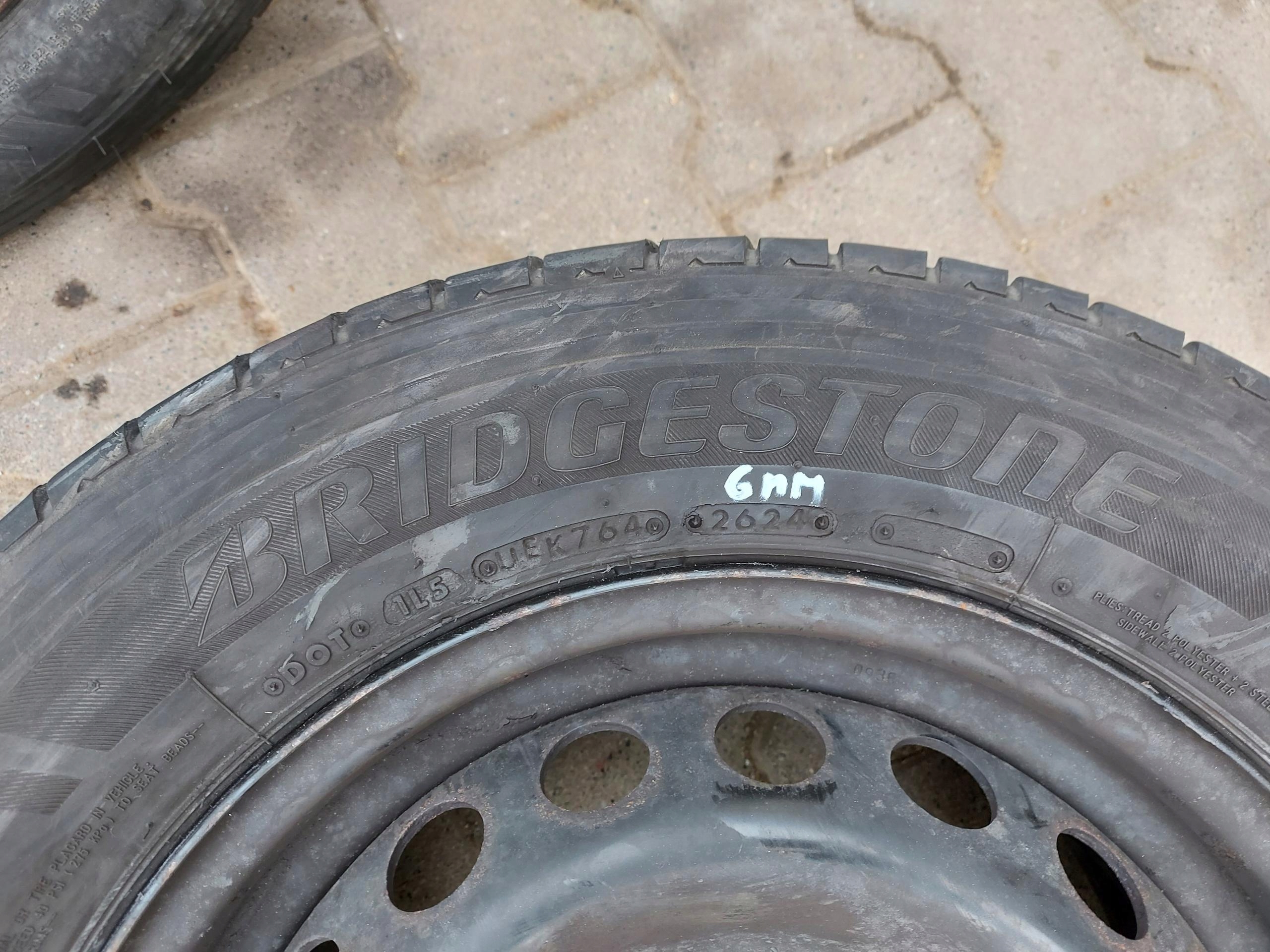 Ford Transit Custom MK8 wheels discs tyres komplet 215/65R16C KK21-1015-CA