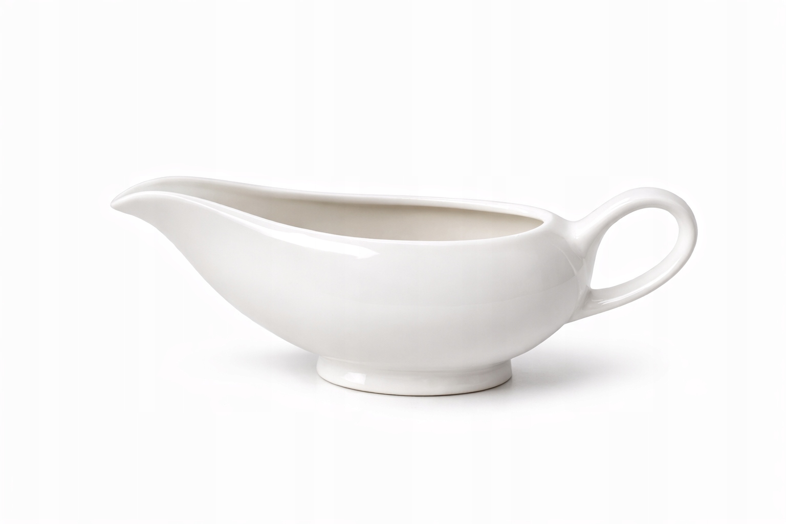 SOSJERKA DIPÓWKA PORCELANOWA BIAŁA MLECZNIK