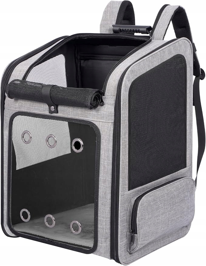 Levně Přepravka skládací batoh pro velké kočky a malé psy 15 Kg 40x32x53