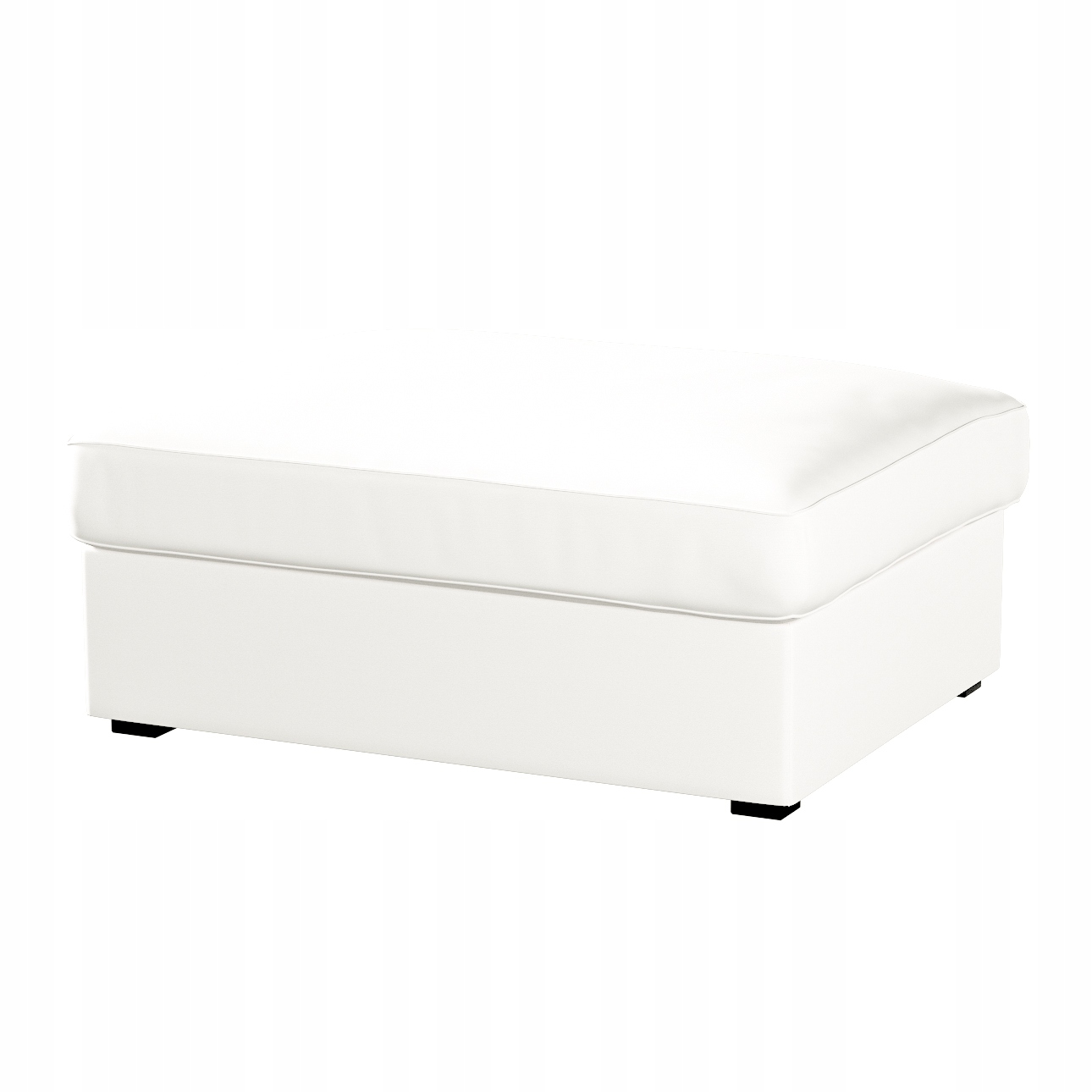 Dekoria potah na podnožku Kivik Ikea, bílý