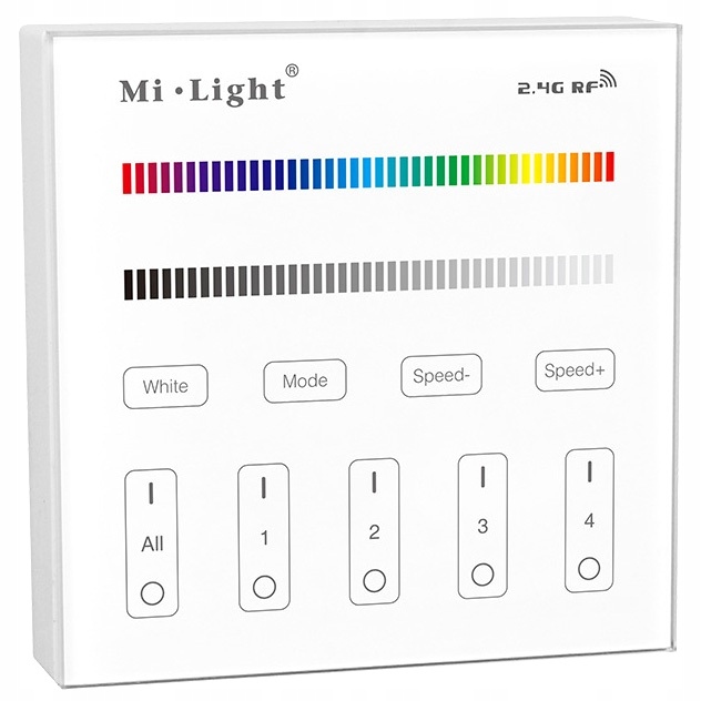 Pilot DOTYKOWY RGB RGBW Miboxer T3 NAŚCIENNY 230V