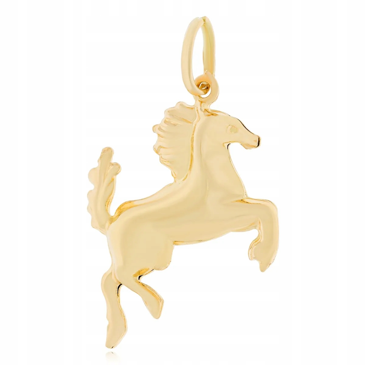 Złota zawieszka wisiorek koń złoto pr. 585