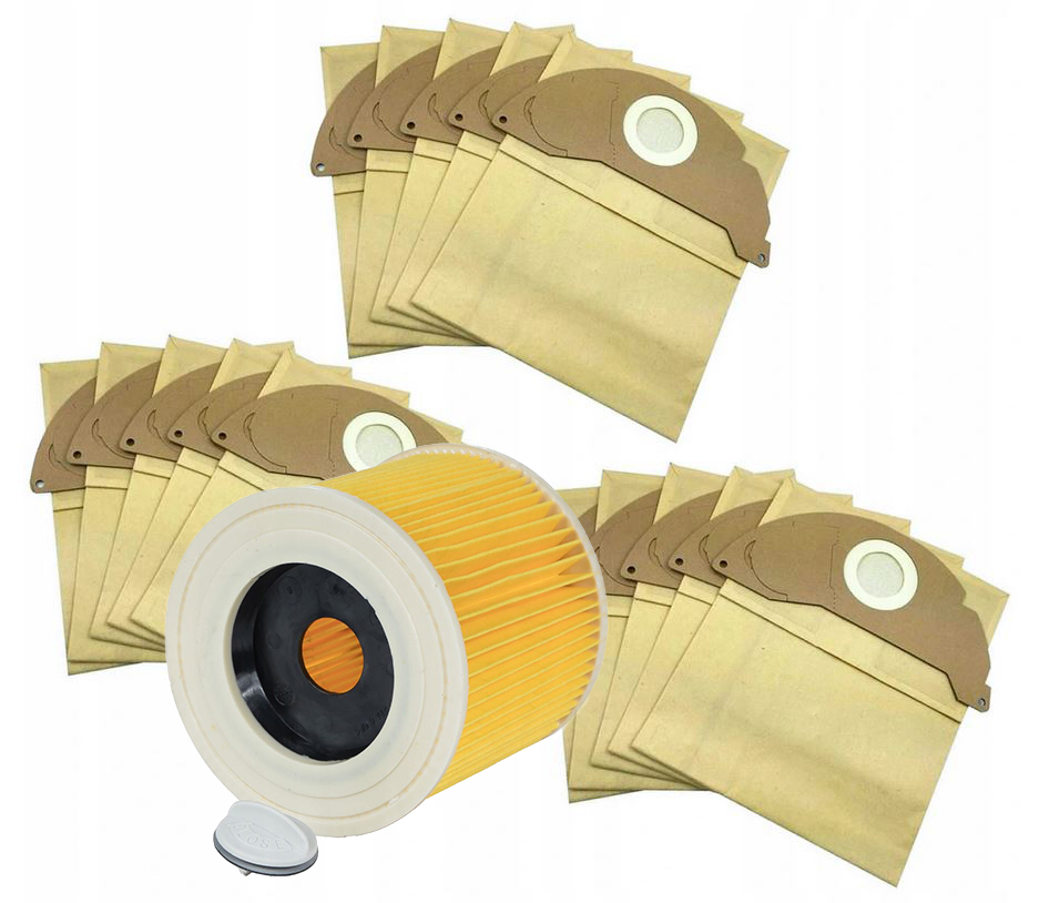 

Filtr Worki 15x Karcher A 2004 2024 2054 Wd 2.200