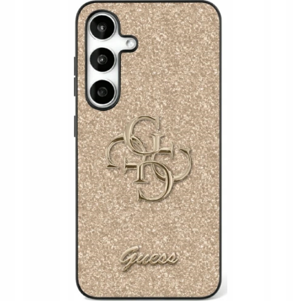 Etui Guess Fixed Glitter Big 4G Metal Logo do Samsung Galaxy S25 Plus