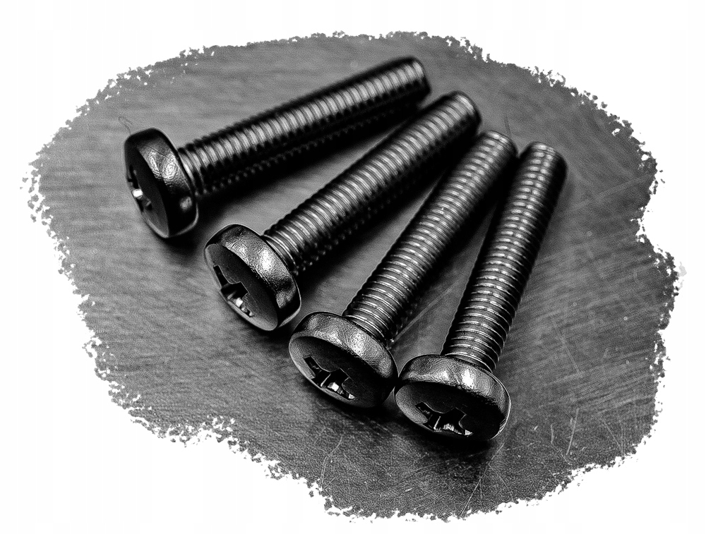 

M4x25 Wkręt Walcowy Krzyżak Nierdzewny 7985 (25)