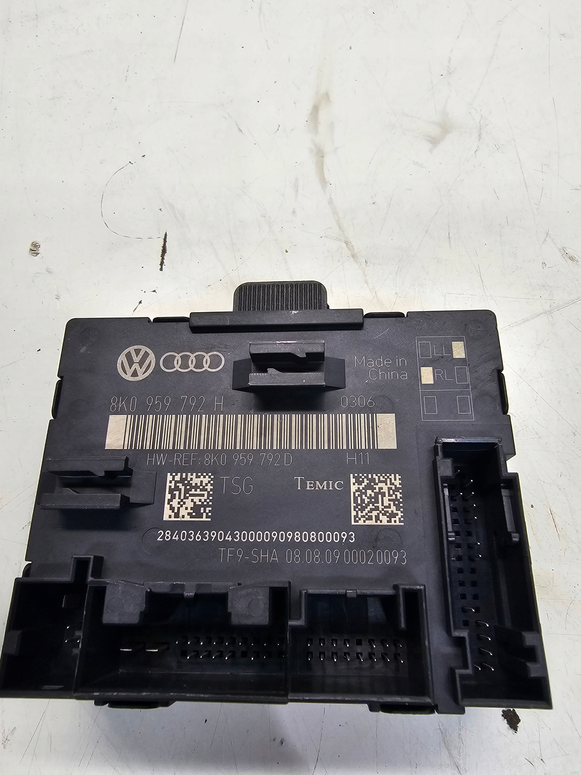 modul Bedienteil Tür AUDI A4 B8 A5 Q5 8K0959792H