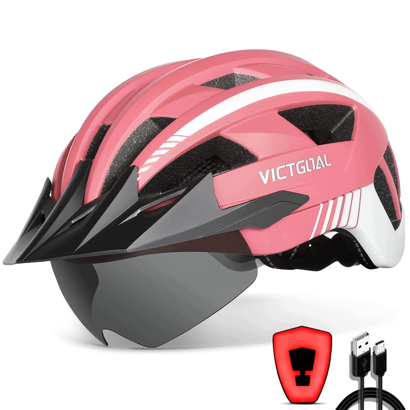 Kask rowerowy Victgoal B0BBM4NS2X r. uniwersalny