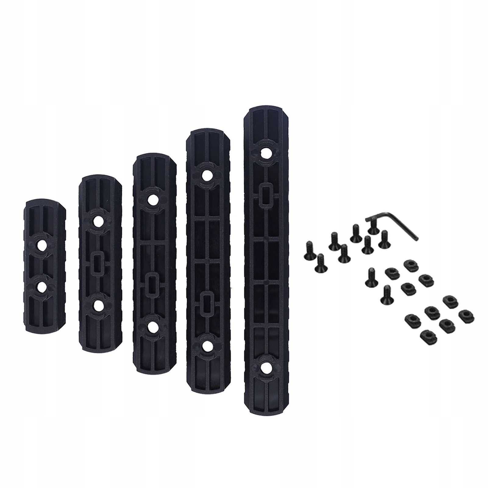 5x Szyna Tkacka Picatinny do Mlok Handguard