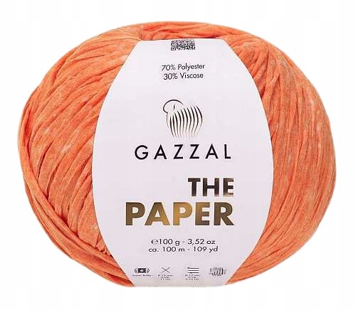 Gazzal The Paper 3958 pomarańczowy