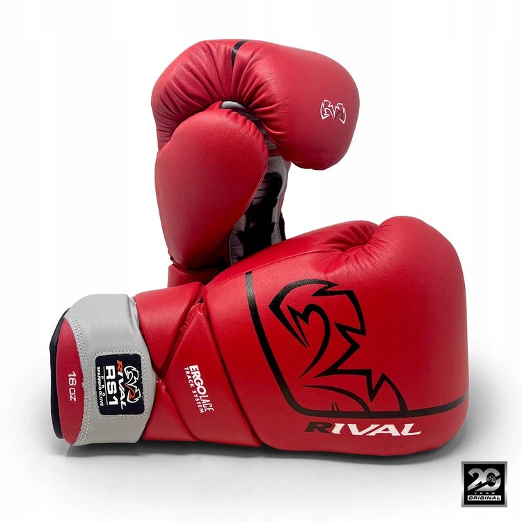 Rival Sparingové boxerské rukavice RS1 Pro Anniversary Červené 14oz