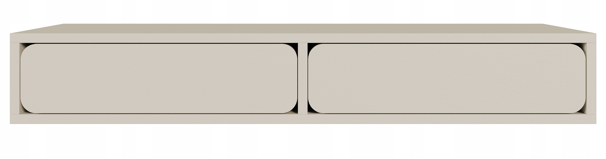 Toaletní Stolek se dvěma zásuvkami, 110 cm, šedobéžová barva