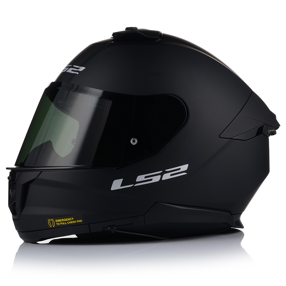 KASK MOTOCYKLOWY LS2 FF808 STORM II CZARNY MAT BLENDA + PRZYCIEMNIANA SZYBA Numer katalogowy producenta AK1680810116
