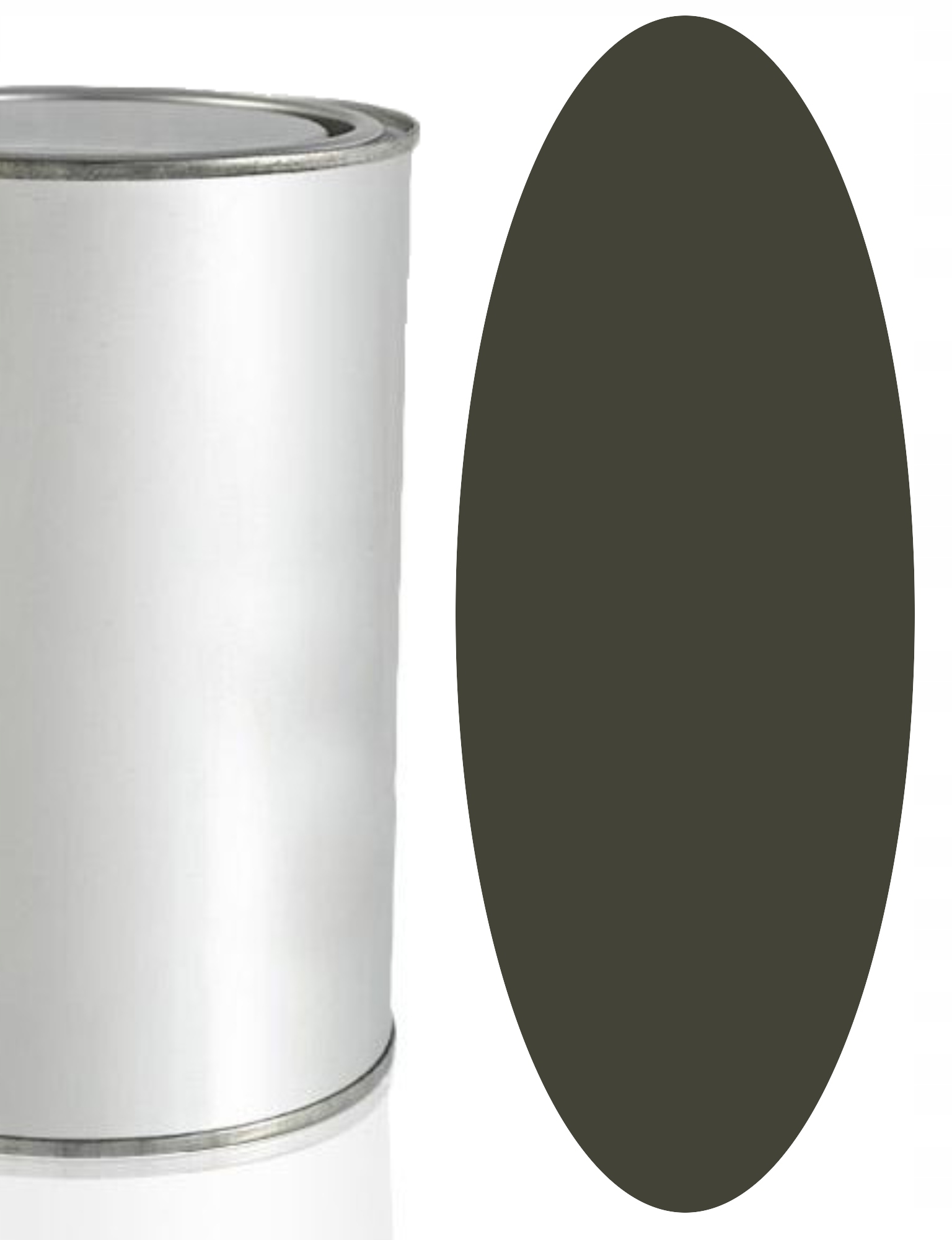 Ral 6014 Poliuretan 2:1 Półmat 1 L